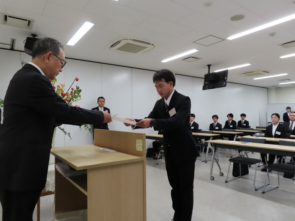 株式会社RTホールディングス 令和9年度内定式